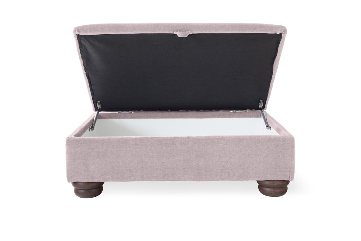 Charlotte Footstool | Storage | Fabric | Latte-3