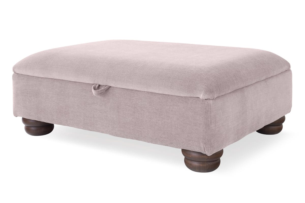 Charlotte Footstool | Storage | Fabric | Latte-5