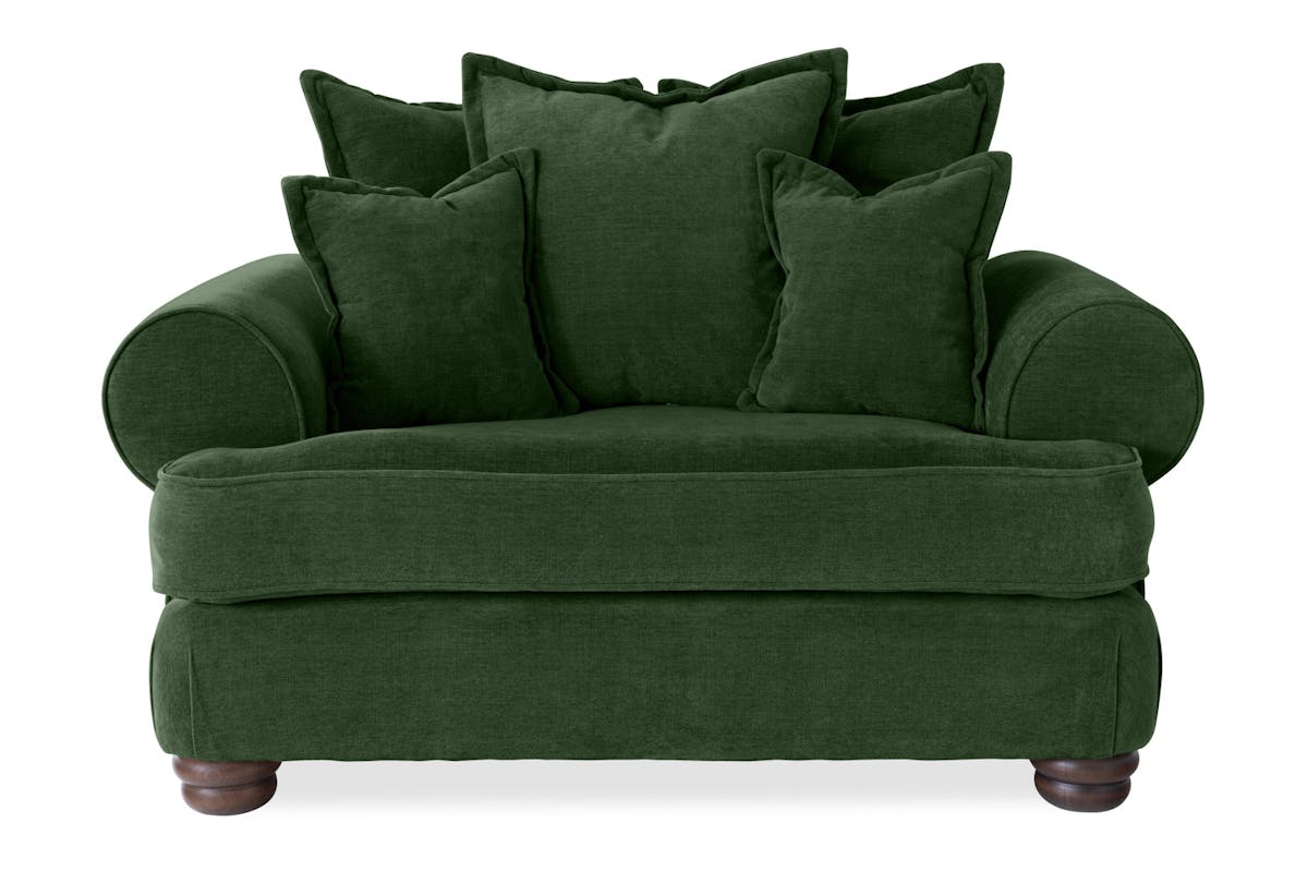 Charlotte Love Seat | Fabric | Latte-12