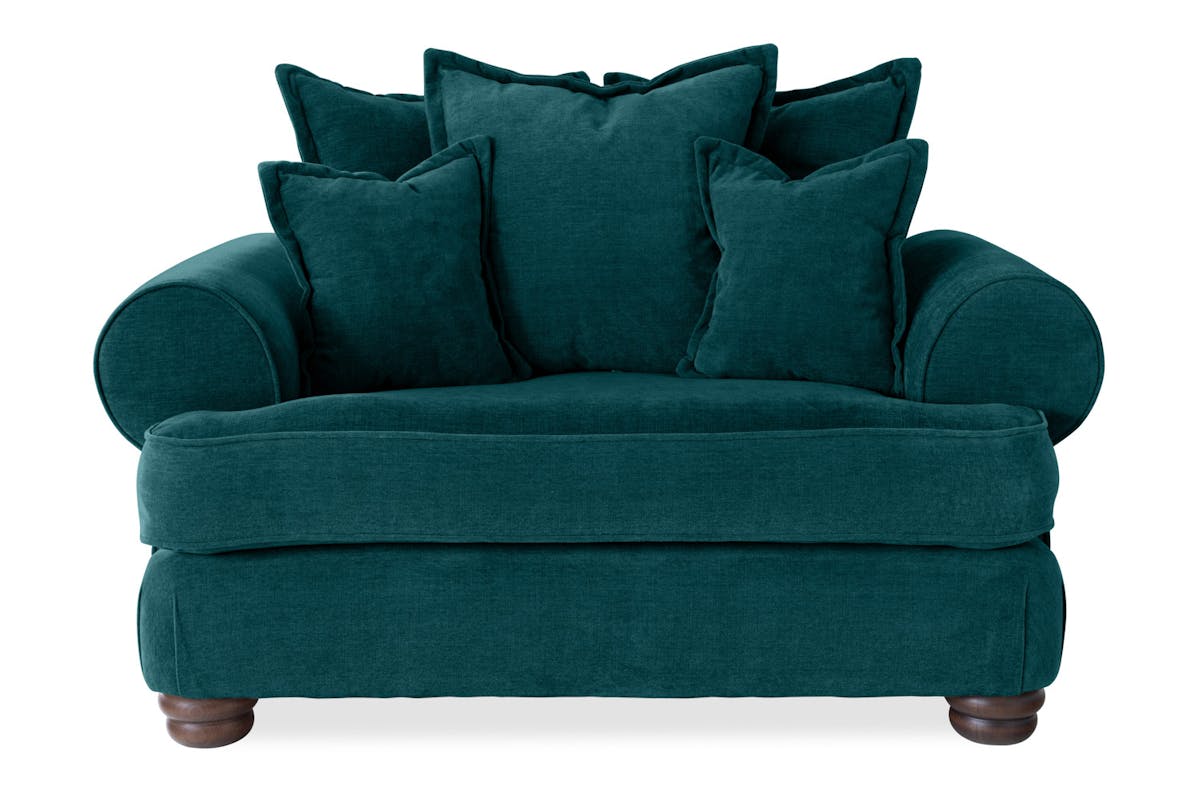 Charlotte Love Seat | Fabric | Latte-10