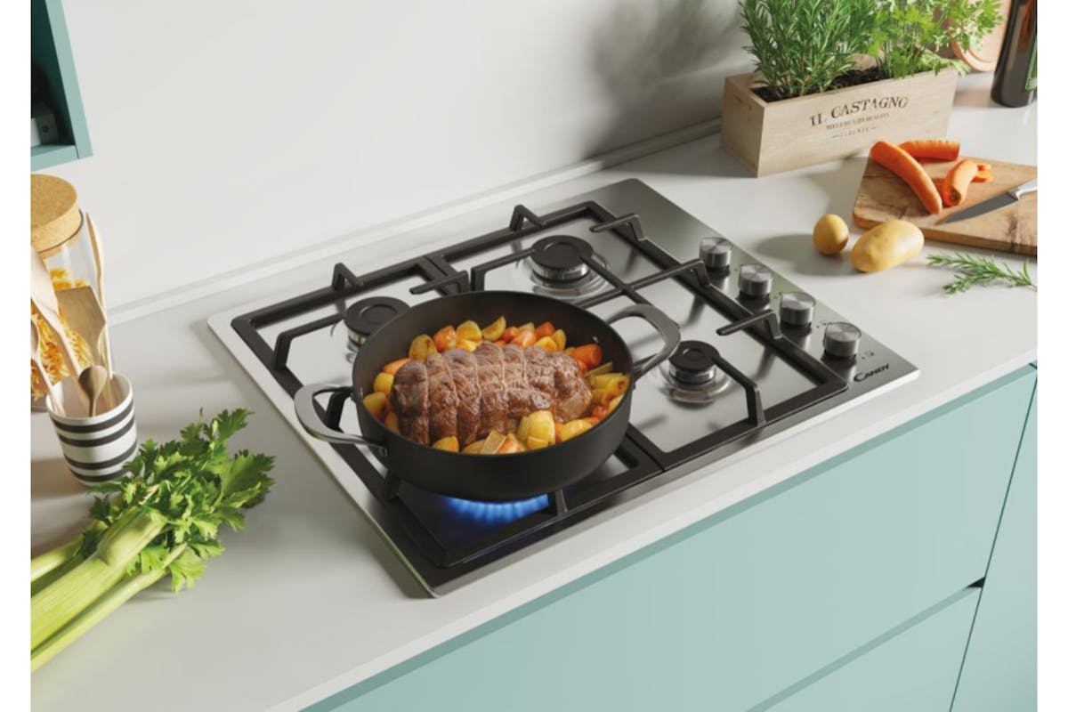 Candy 60cm Gas Hob | CHG6LPX-2