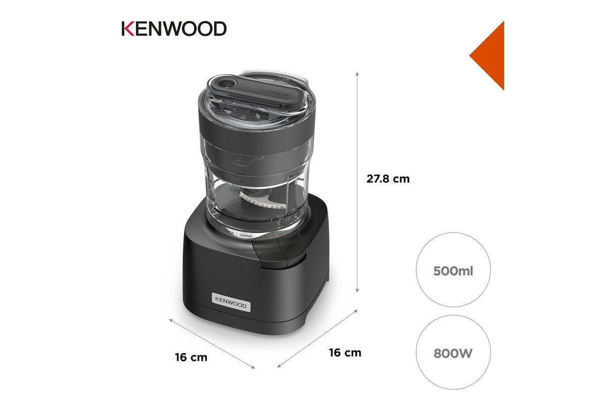 Kenwood Duo Prep 2-in-1 Chopper/Grinder | CHP80.000BK-5