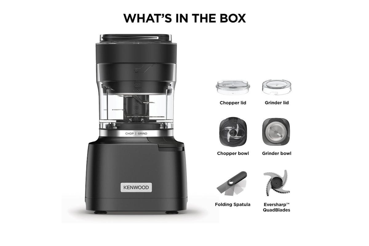 Kenwood Duo Prep 2-in-1 Chopper/Grinder | CHP80.000BK-7