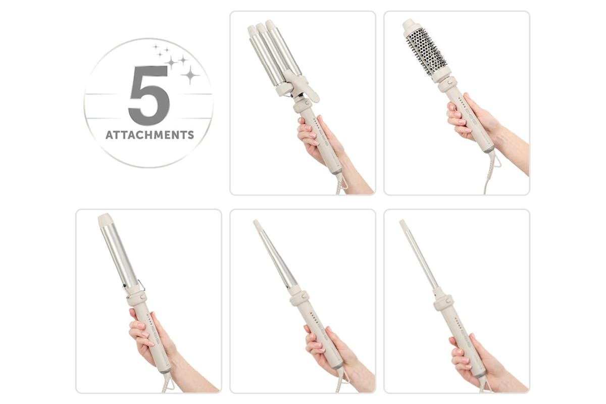 Remington Trendology 5-in-1 Multi Styler | Stone | CI41MS5U51-6