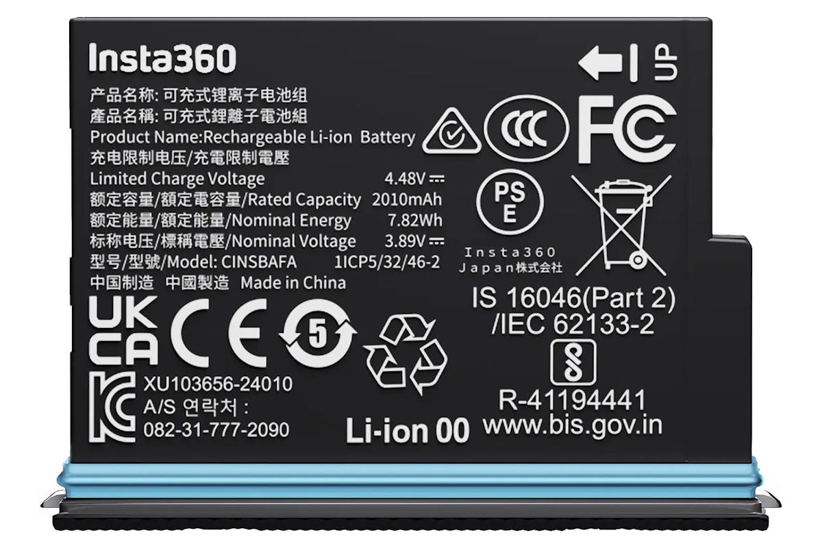 Insta360 X4 Air Battery | Graphite Black