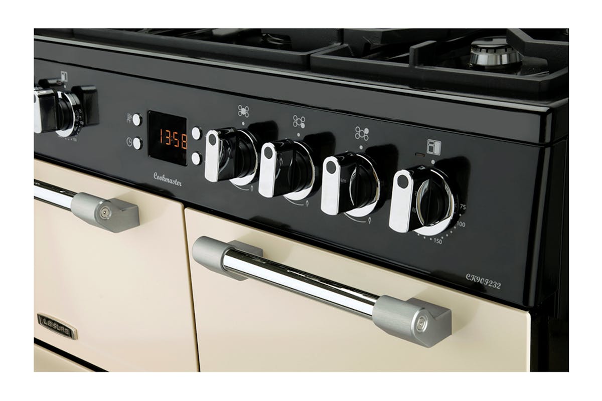Leisure 90cm Gas Range Cooker | CK90F232C | Cream-3