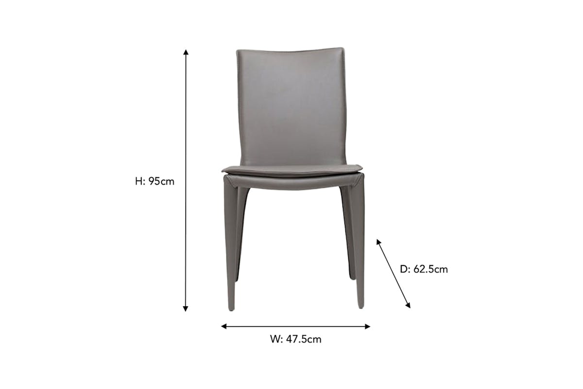 Otello Dining Chair | Dark Grey-7