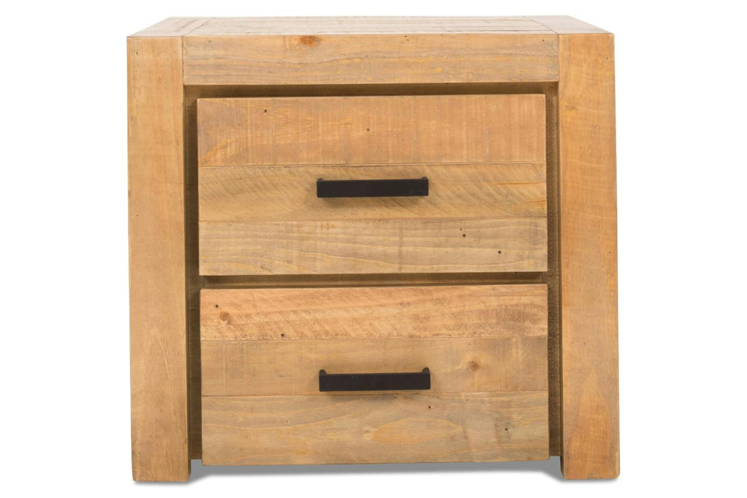 Coolmore Bedside Locker | 2 Drawer | Natural