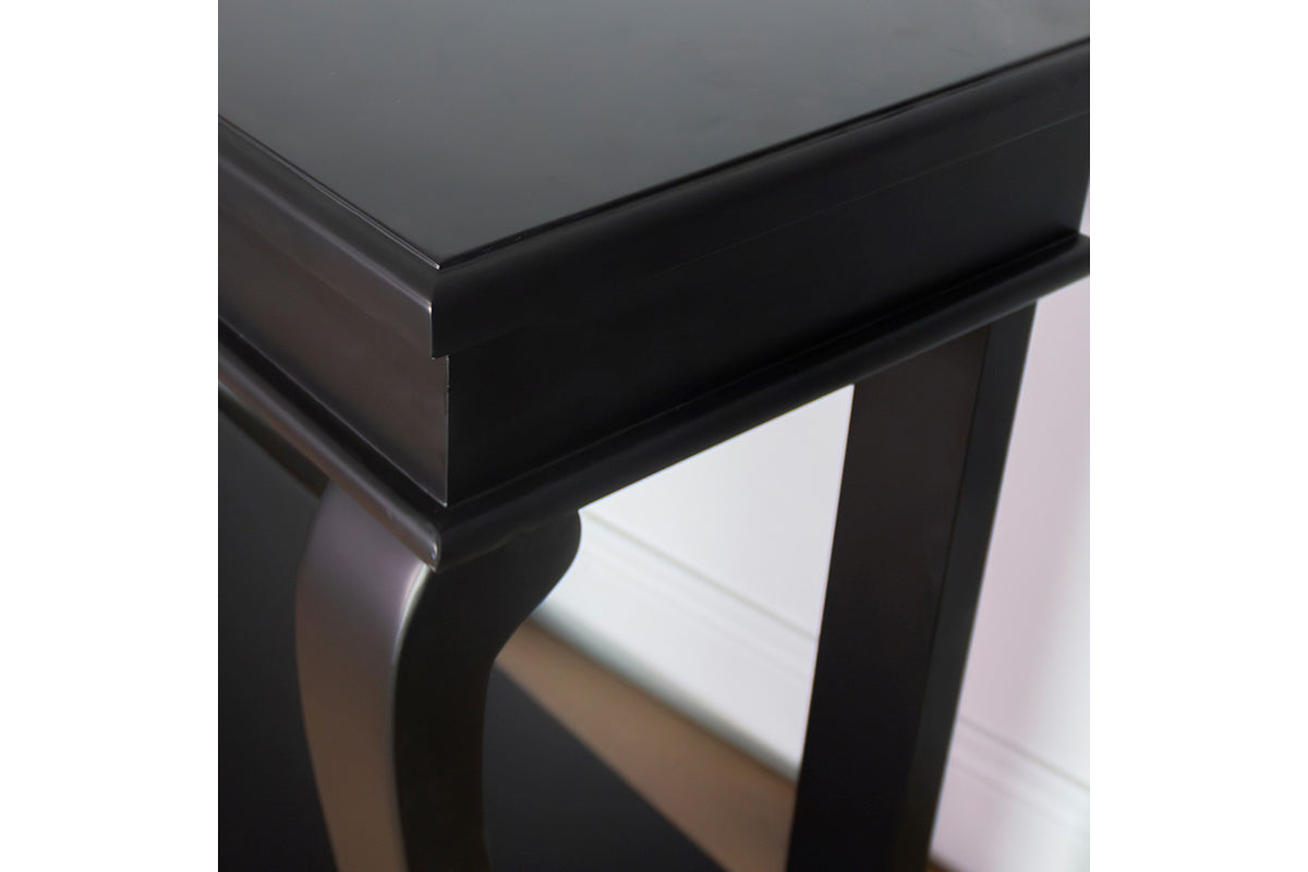 Clover Console Table | 130cm | Black-6