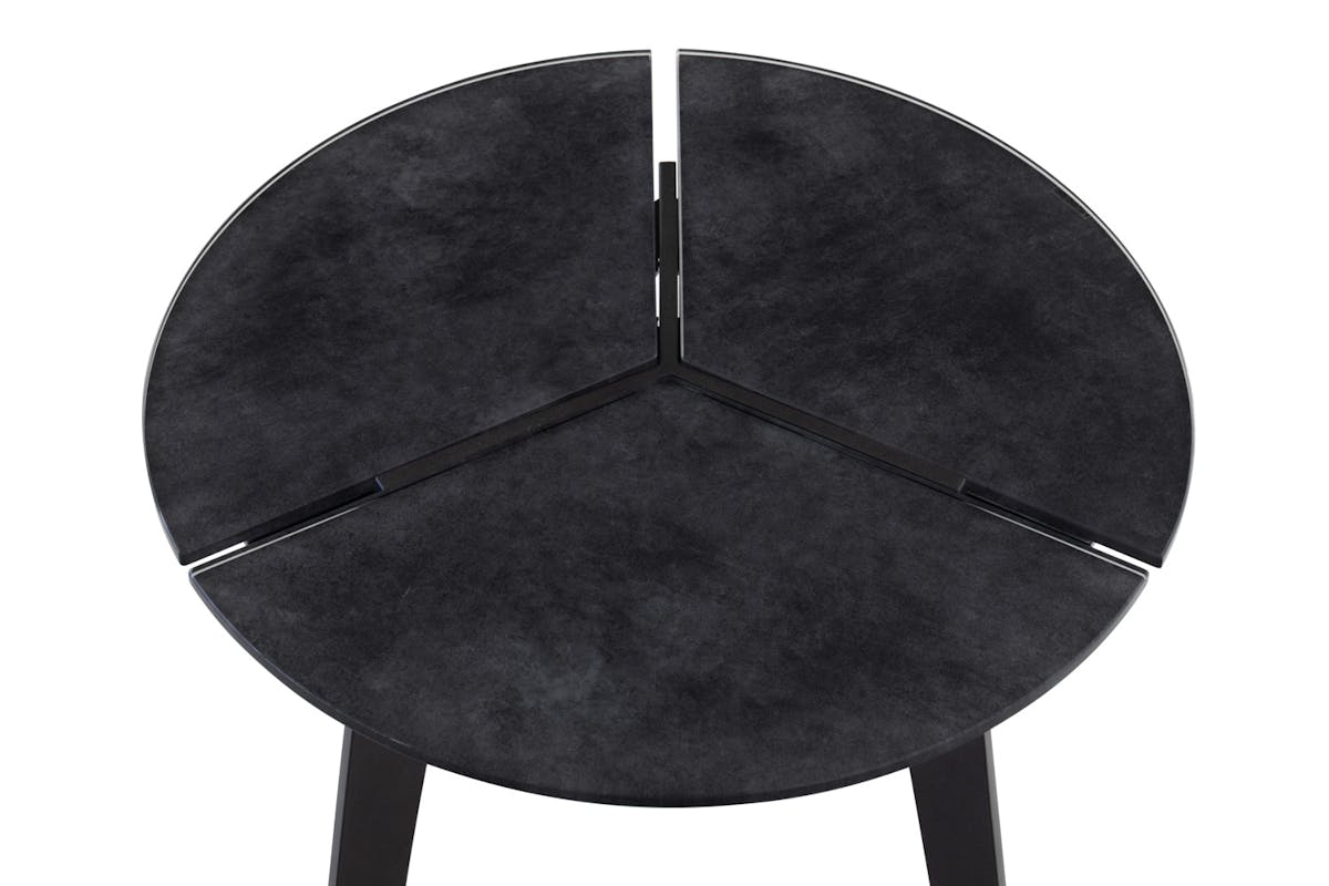 Clover Glass Top End Table-3