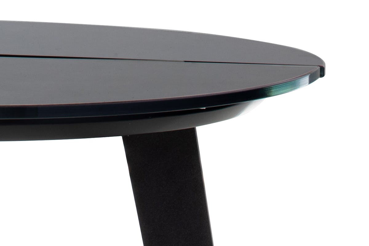 Clover Glass Top End Table-5