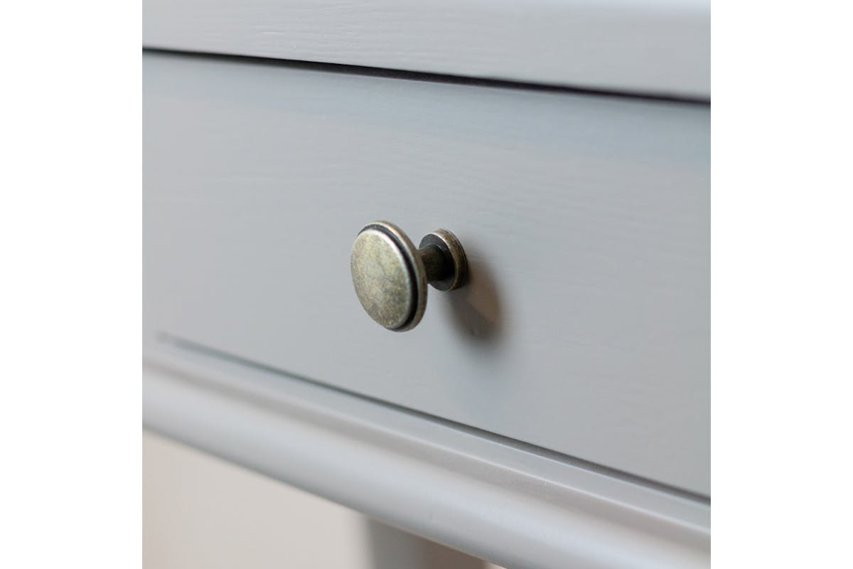 Clover Console Table with Drawer | Mink-7