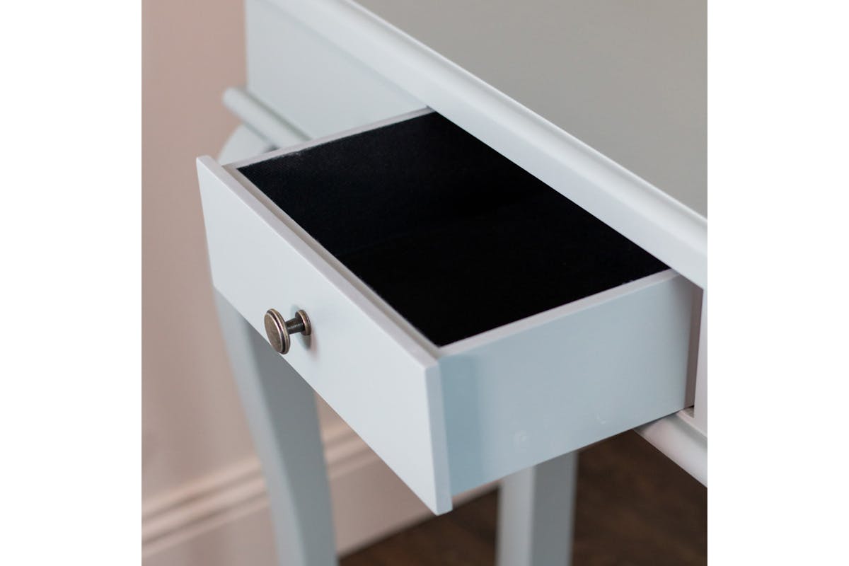 Clover Console Table with Drawer | Sage-7