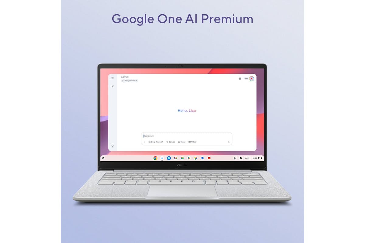 ASUS Chromebook 15.6" MediaTek | 4GB | 128GB | Pure Grey-9