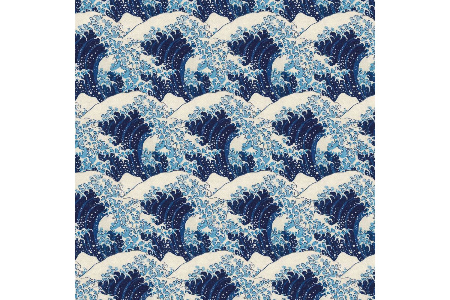 Cloth Napkins - Hokusai Wave - Home Giftware-2
