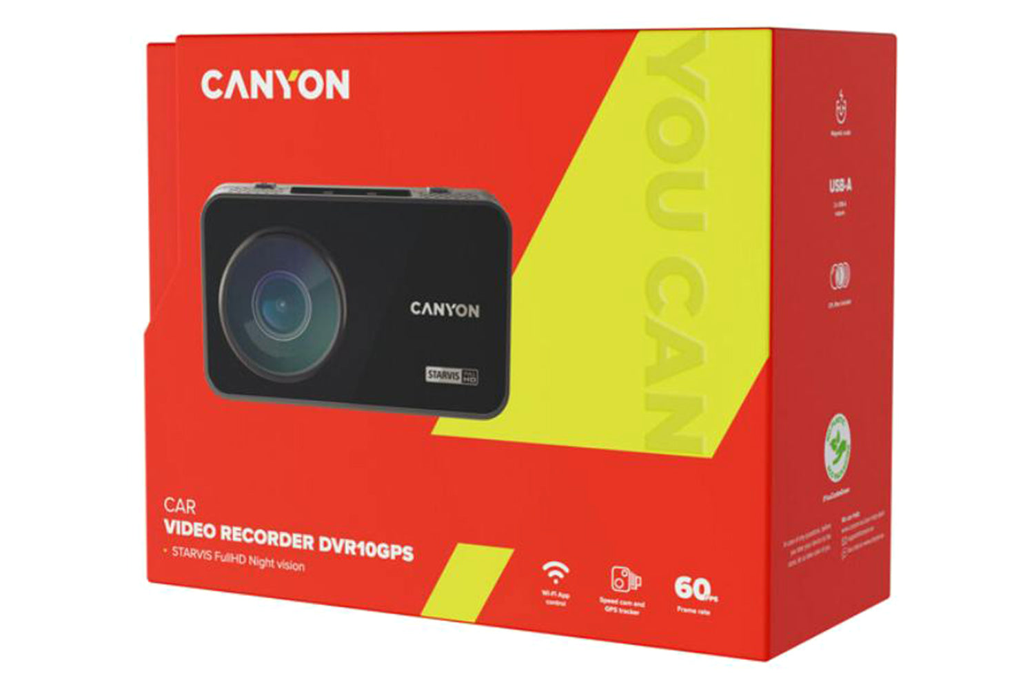Canyon CDVR-10GPS FullHD Dash Cam | Black-4