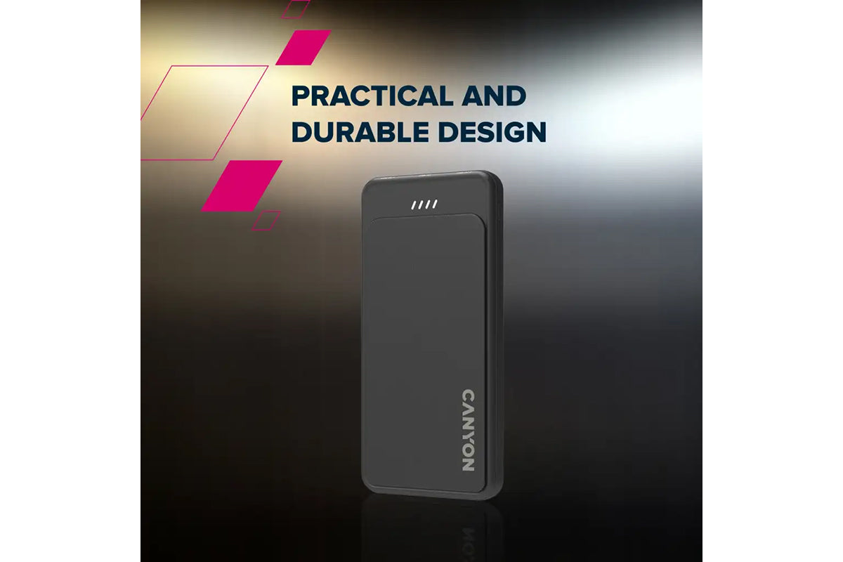 Canyon OnPower 100 OnPower 10000mAh Power Bank | Black-7