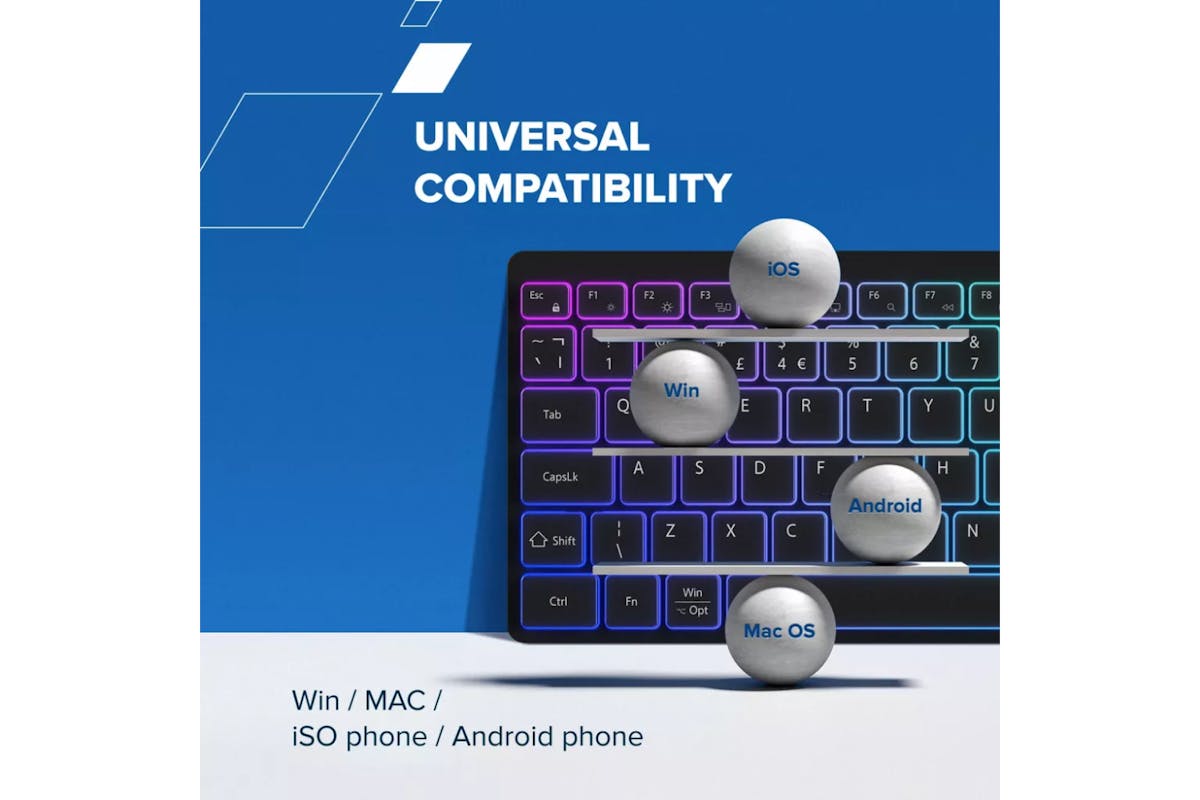 Canyon RGB Wireless Keyboard | Black-11