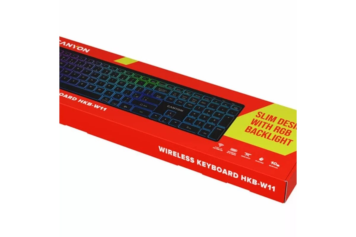 Canyon RGB Wireless Keyboard | Black-6