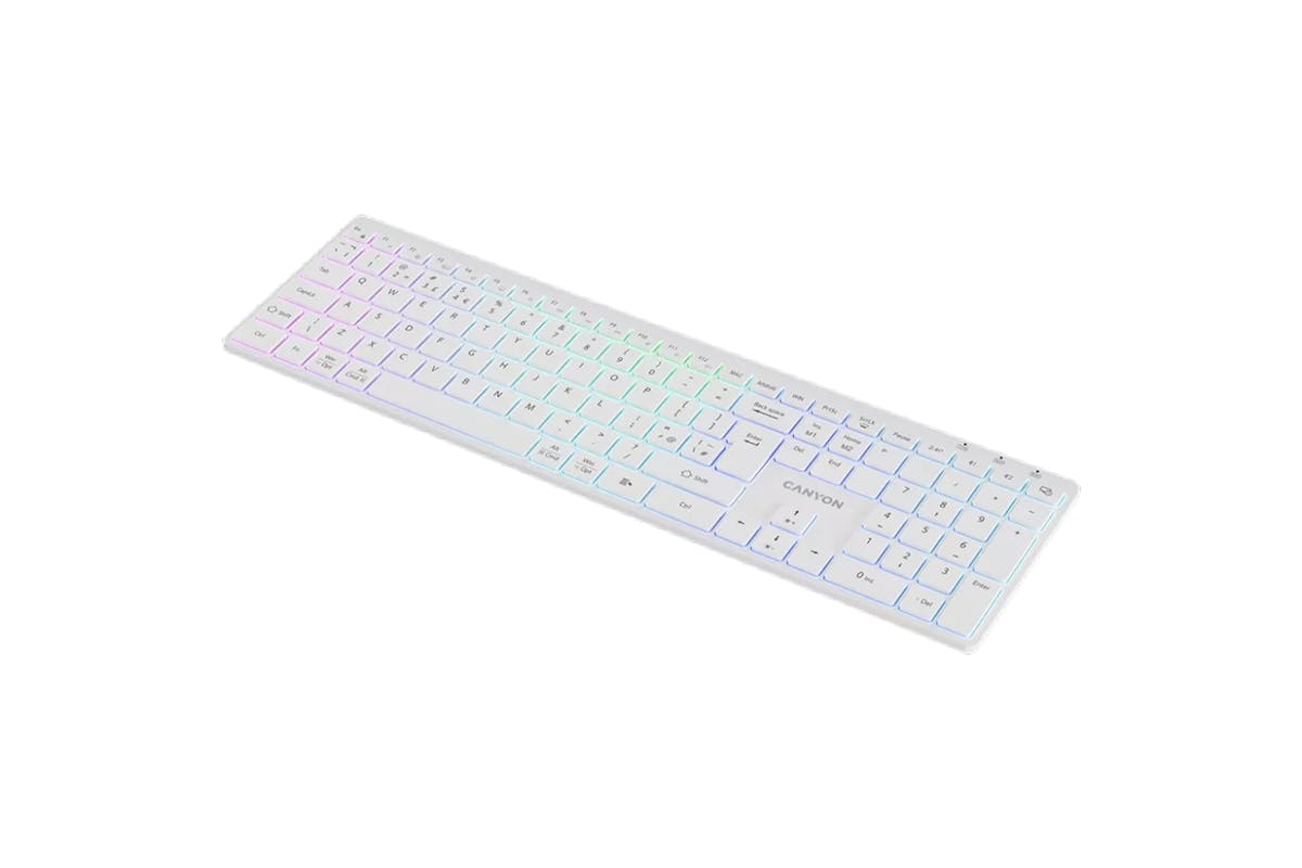 Canyon RGB Wireless Keyboard | White-4