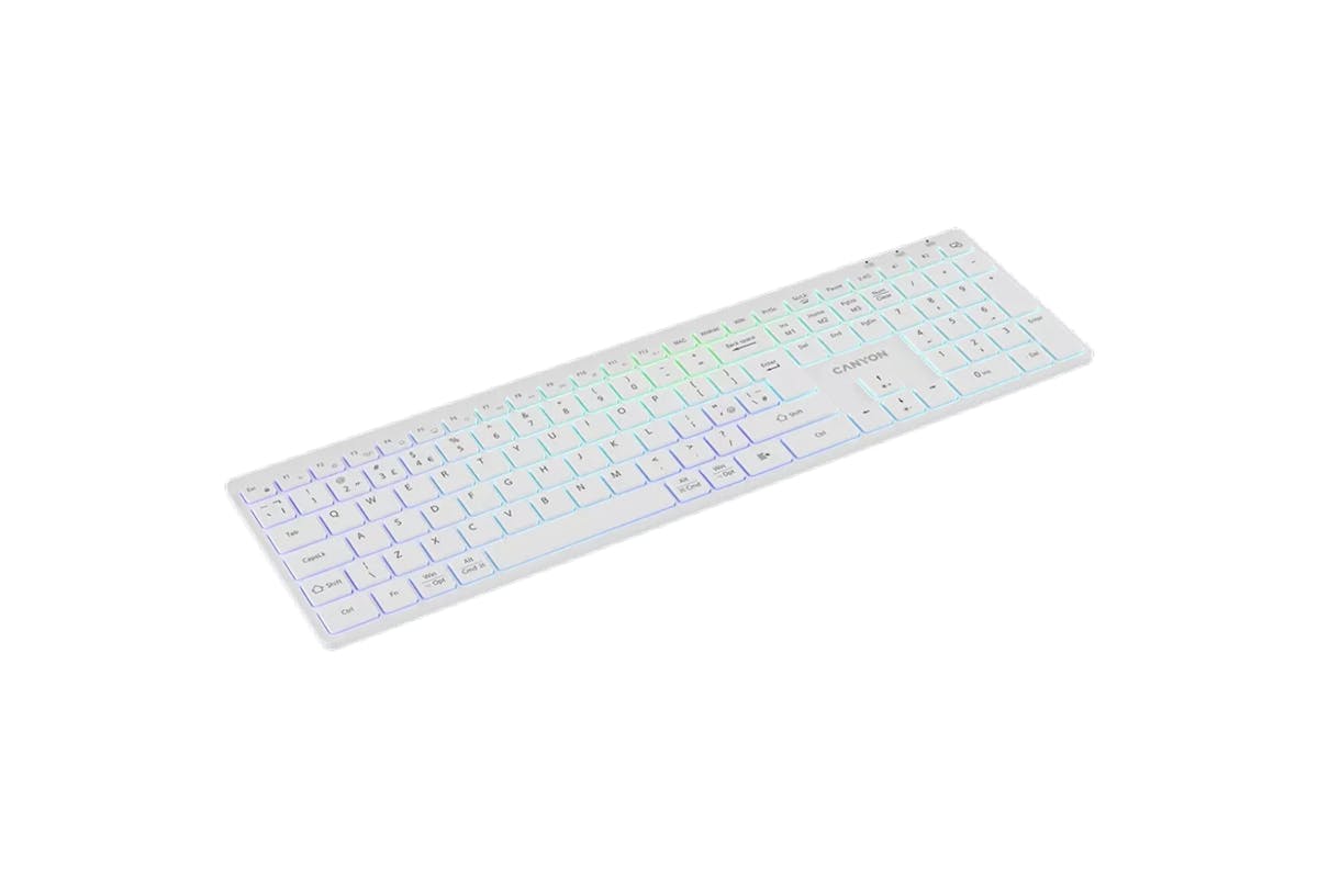 Canyon RGB Wireless Keyboard | White-5