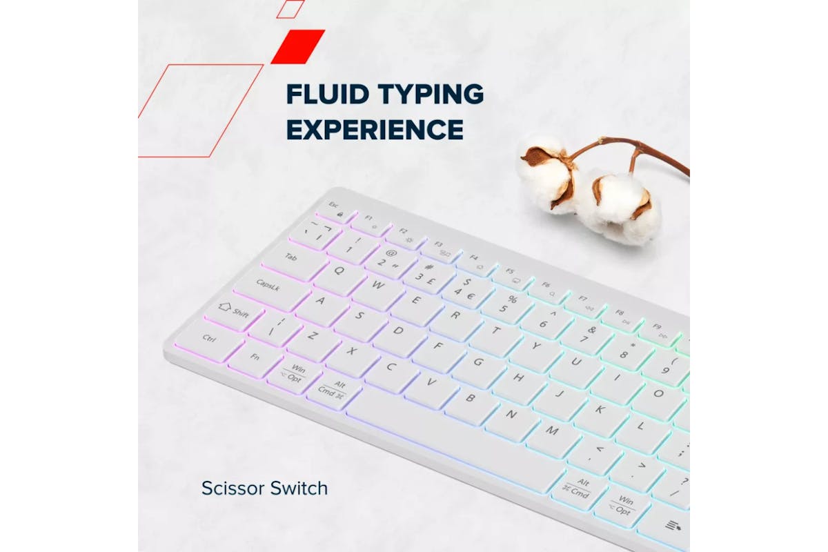 Canyon RGB Wireless Keyboard | White-7