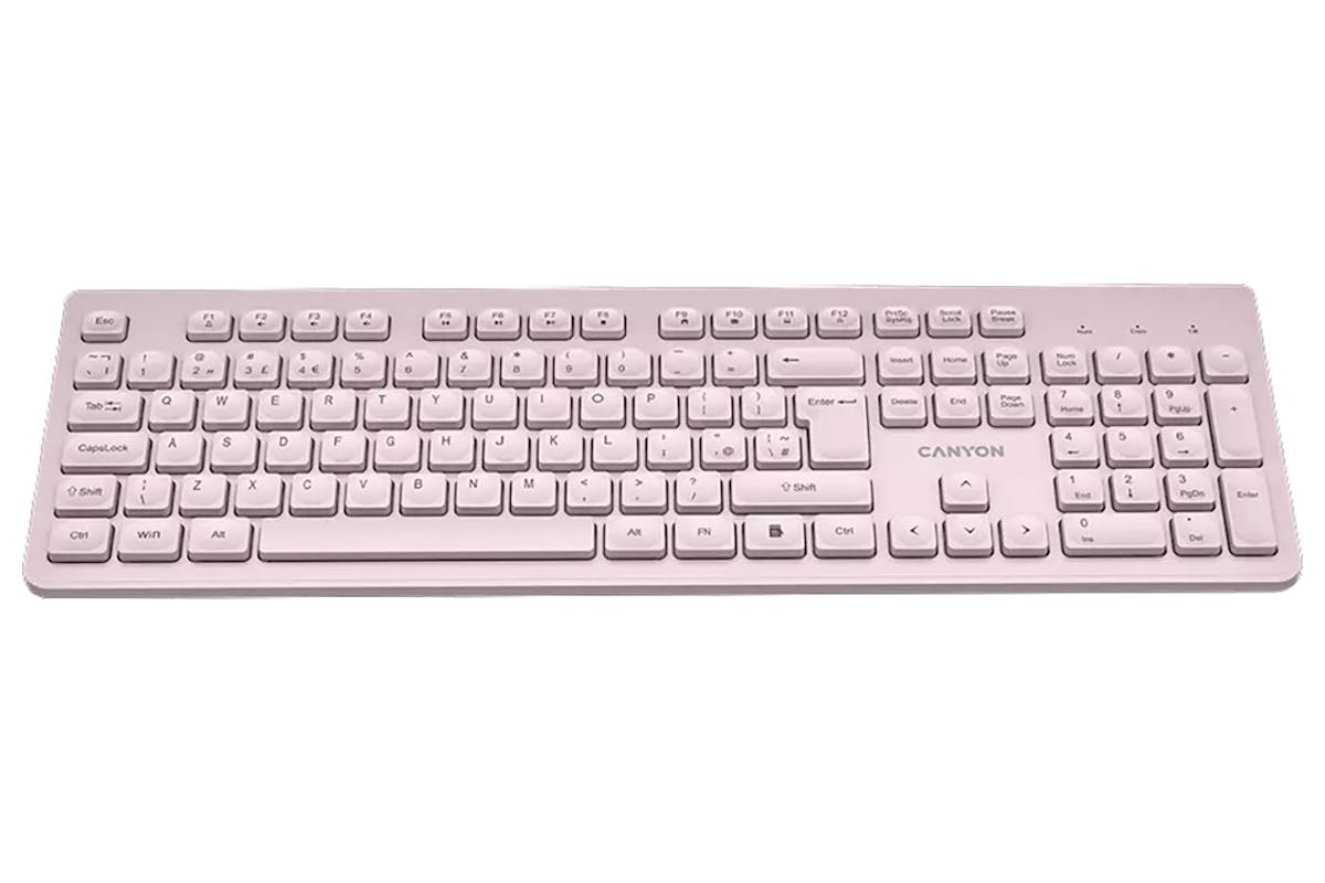 Canyon Silent Wireless Keyboard | Beige-2