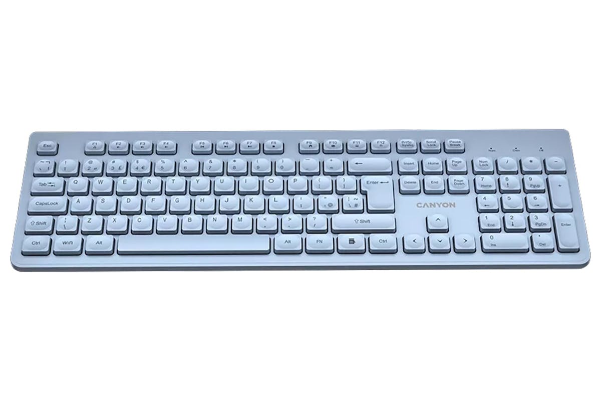Canyon Silent Wireless Keyboard | Blue-2