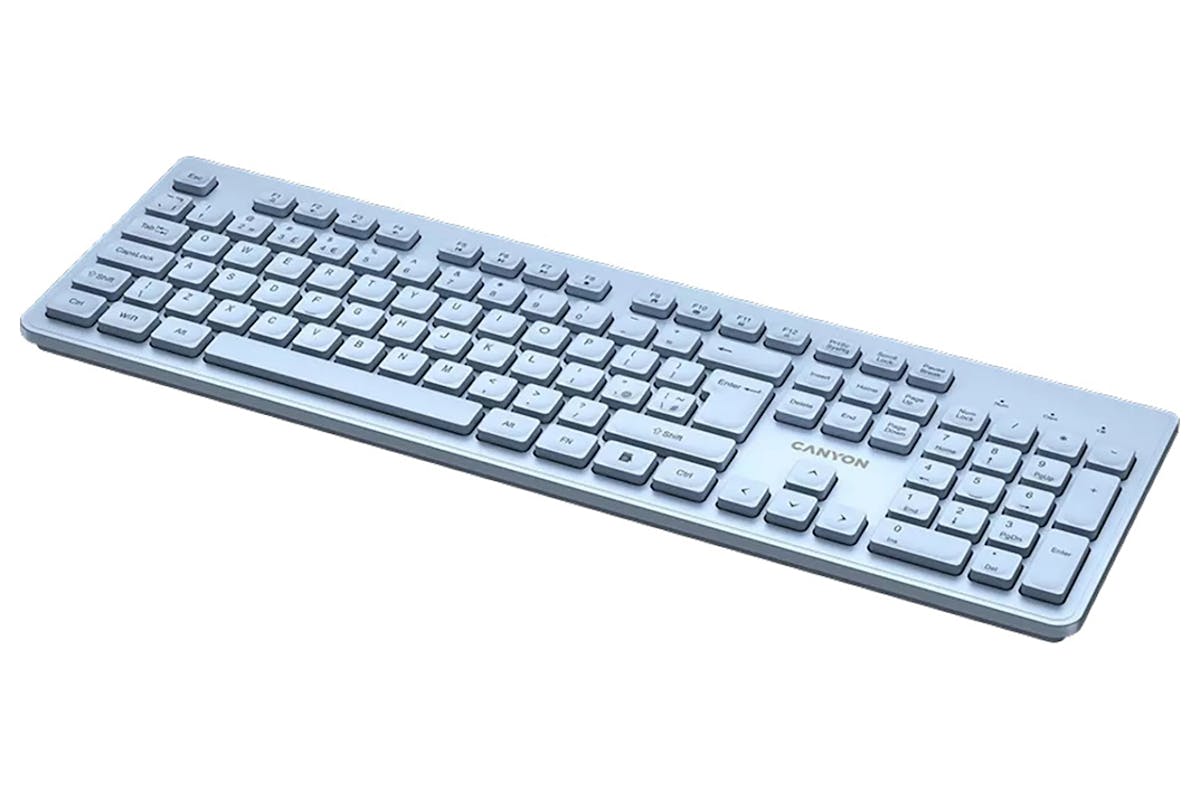 Canyon Silent Wireless Keyboard | Blue-4