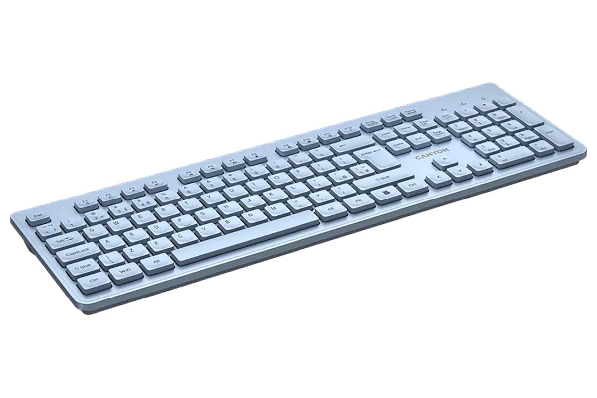 Canyon Silent Wireless Keyboard | Blue-5