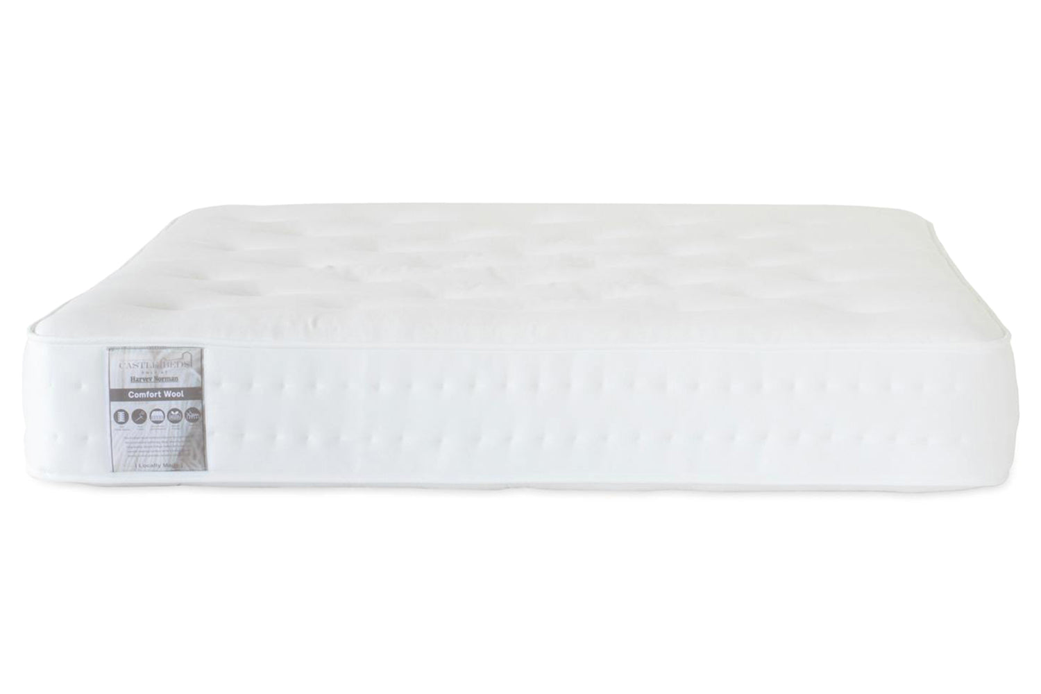 Castlebeds | Comfort Wool Mattress | Super King | 6ft