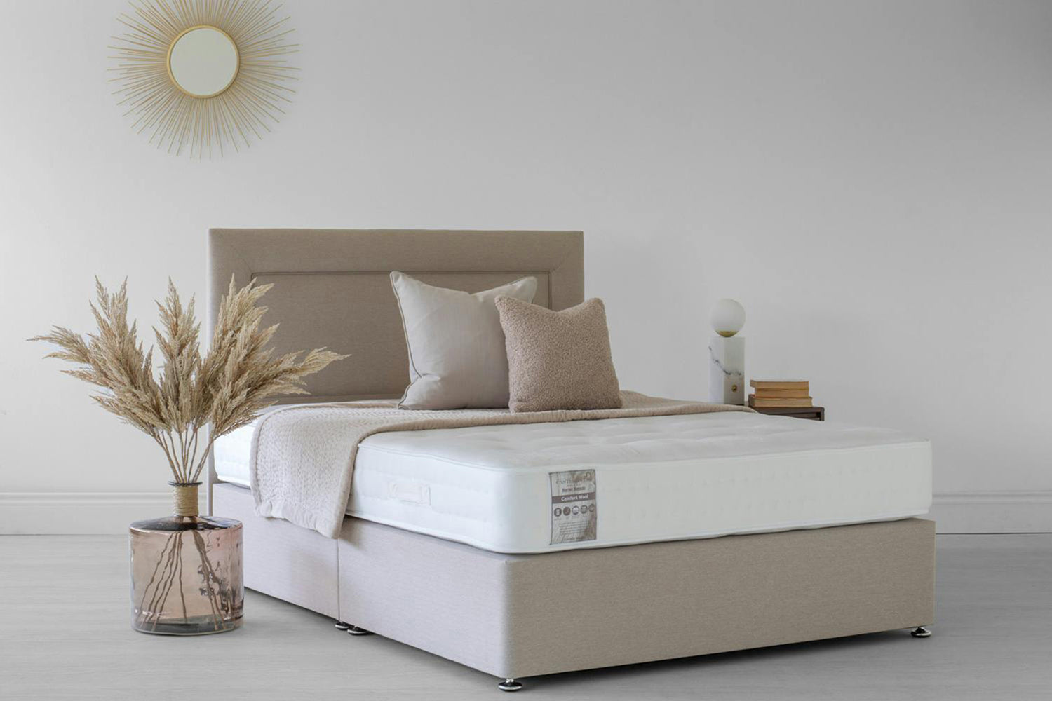 Castlebeds | Comfort Wool Mattress | Super King | 6ft-7