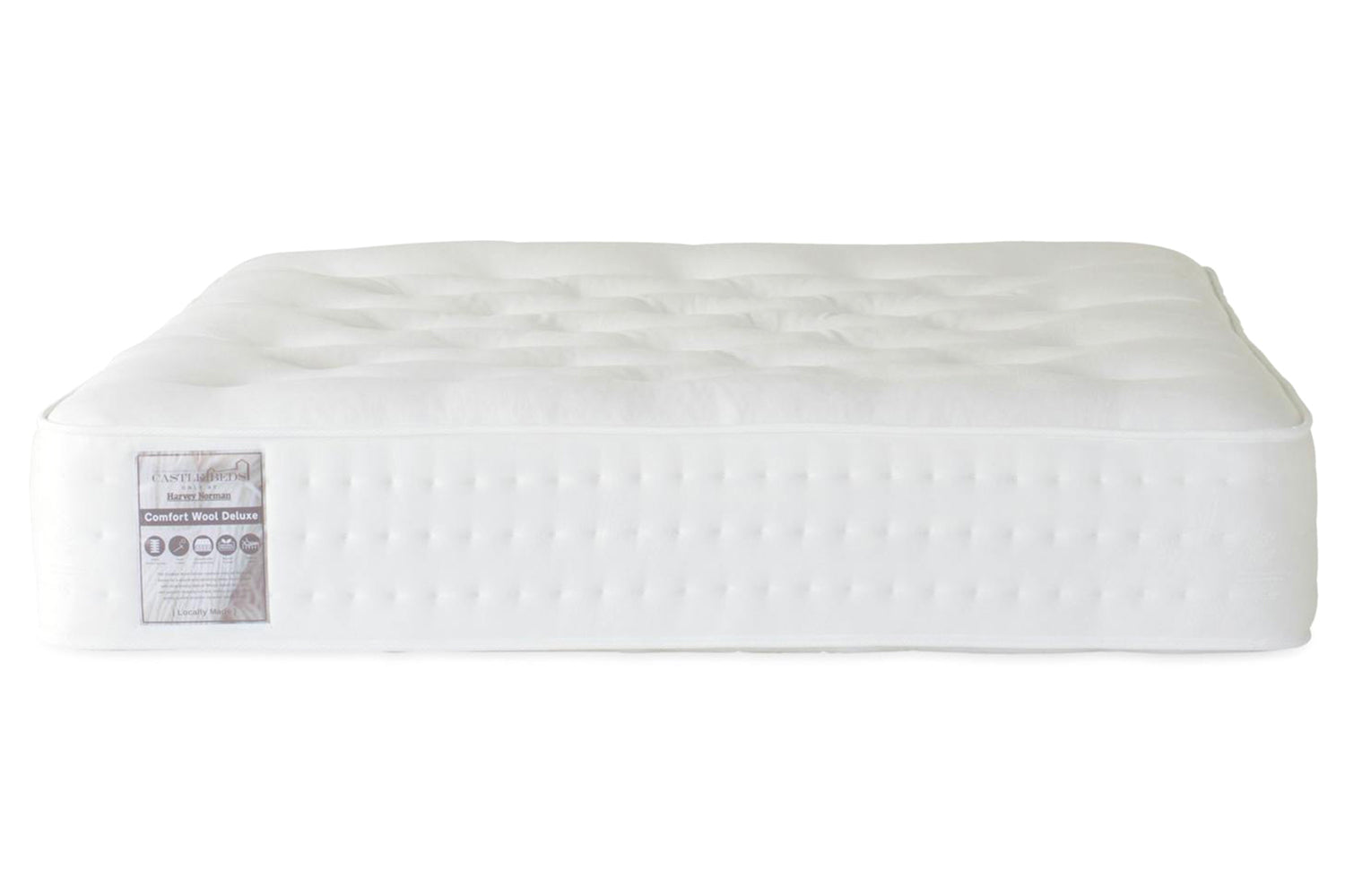 Castlebeds | Comfort Wool Mattress | Single | 3ft