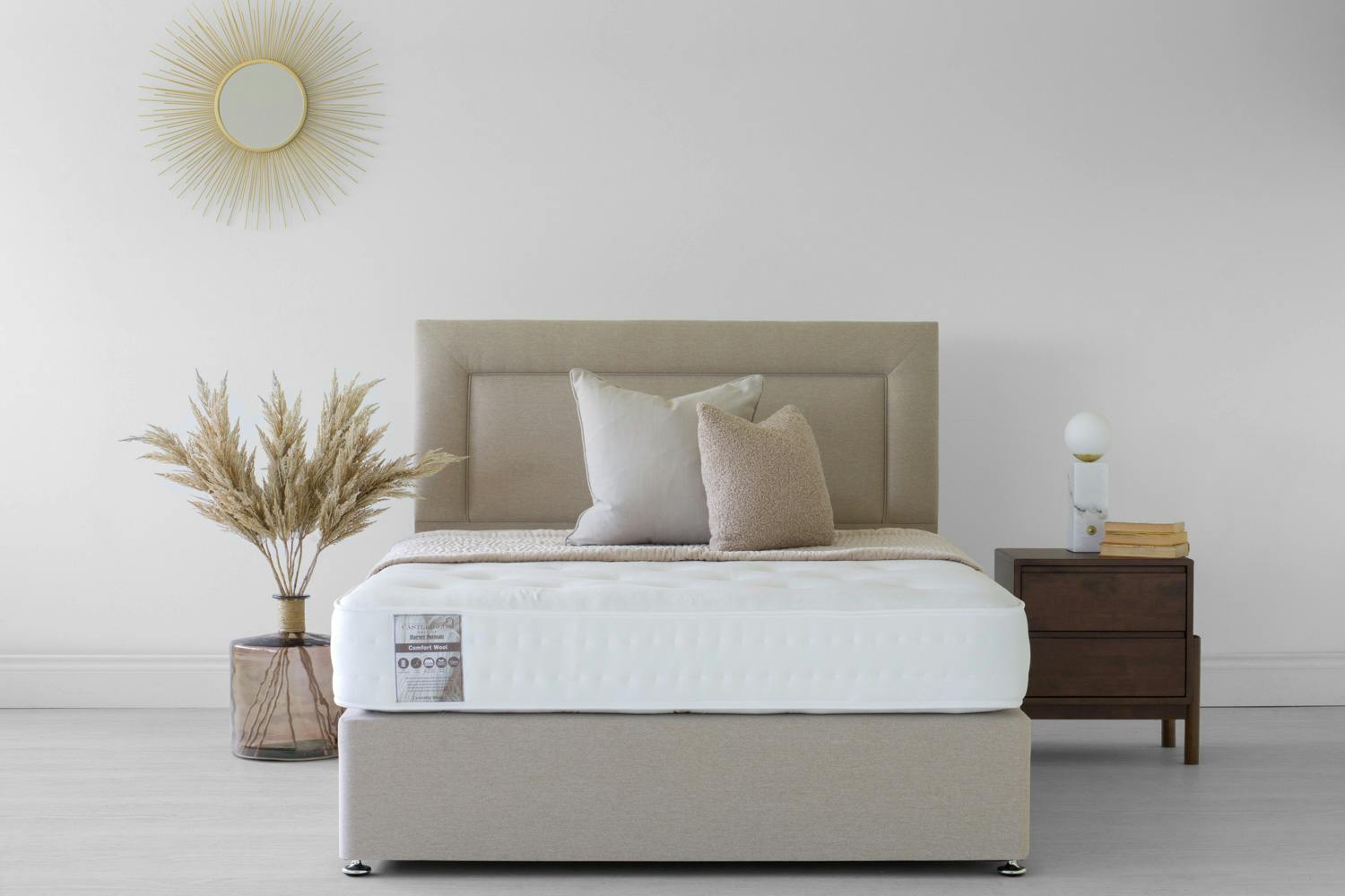 Castlebeds | Comfort Wool Mattress | Single | 3ft-2