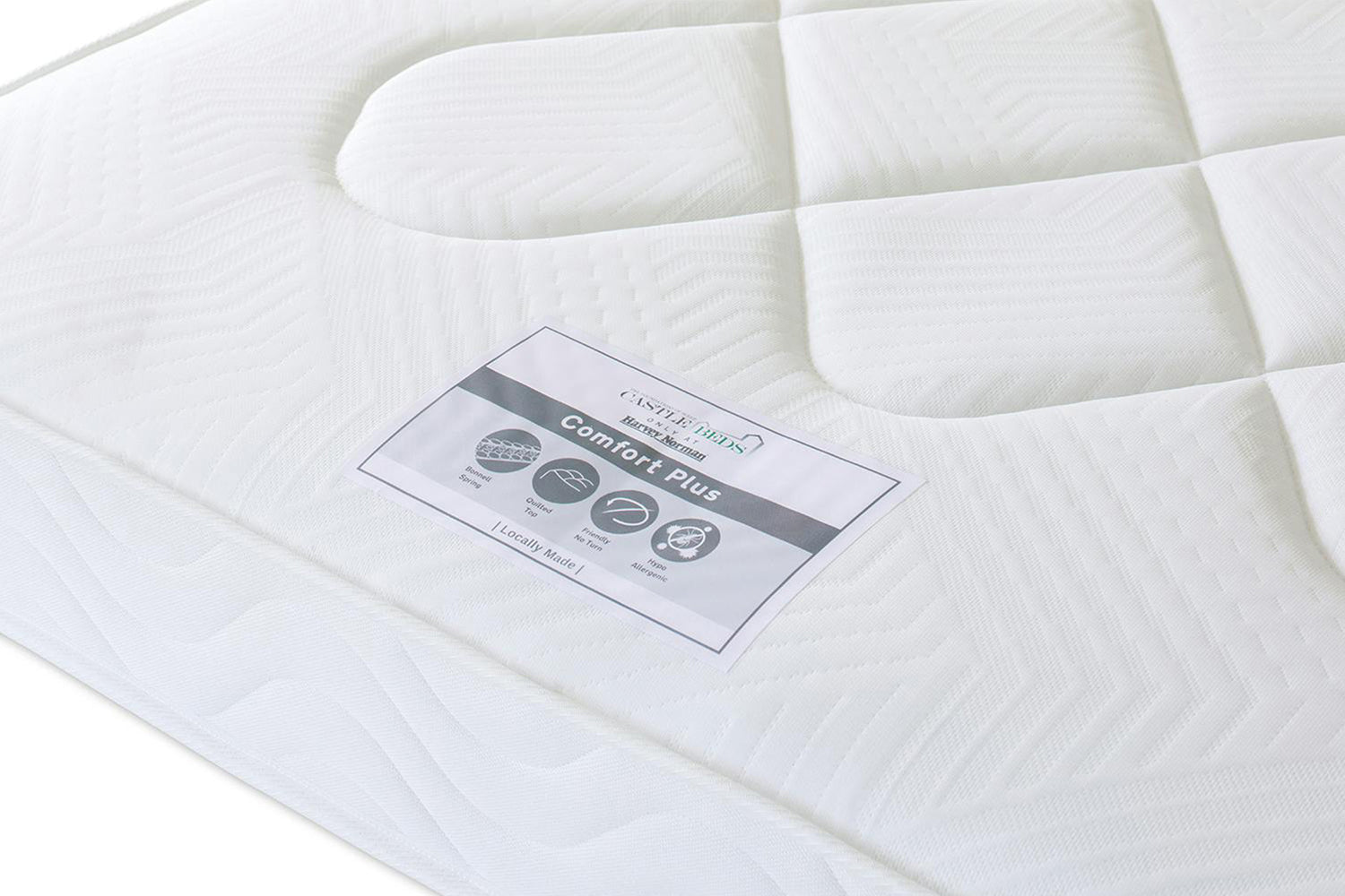Castlebeds | Comfort Plus Mattress | Small Double | 4ft-4