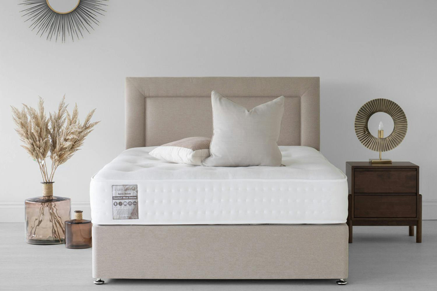 Castlebeds | Comfort Wool Deluxe Mattress | King | 5ft-2