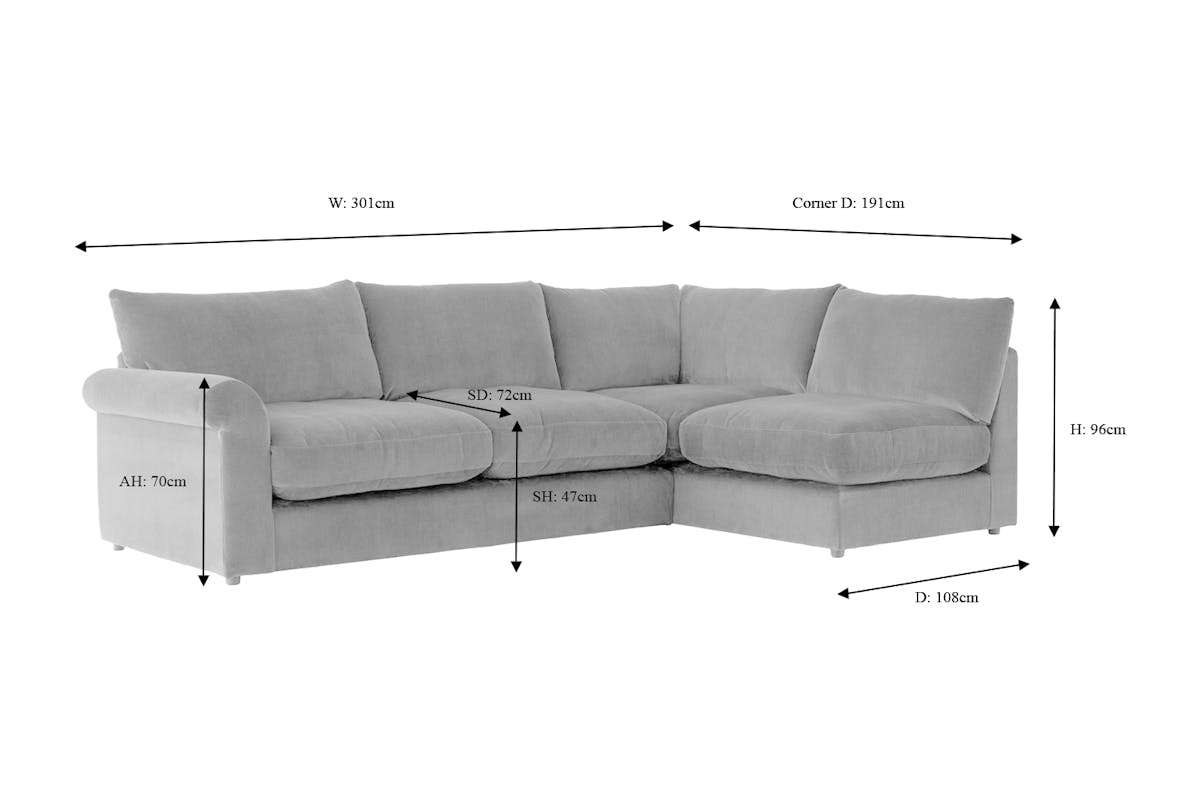 Corah Corner Sofa | Green-5
