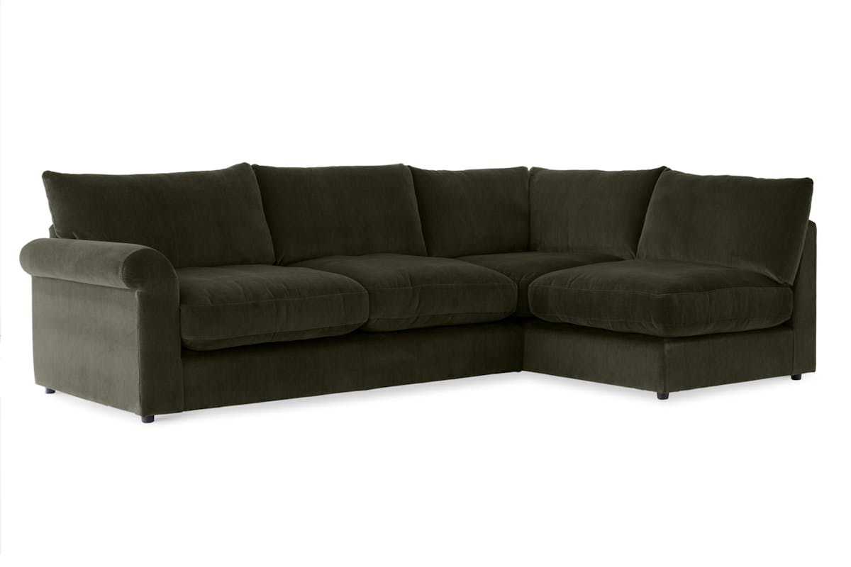 Corah Corner Sofa | Green-4