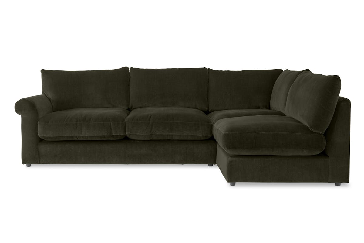 Corah Corner Sofa | Green-1