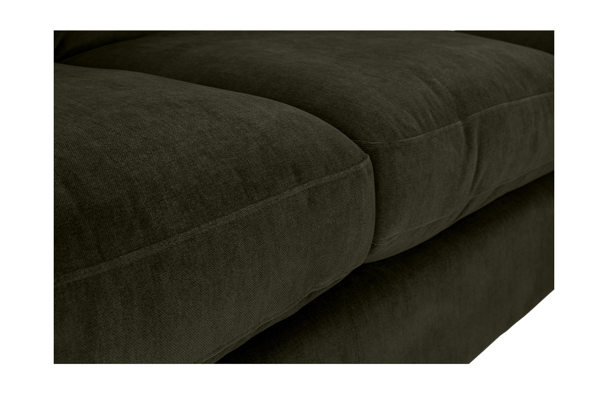 Corah 2 Seater Sofa | Fabric | Green-4