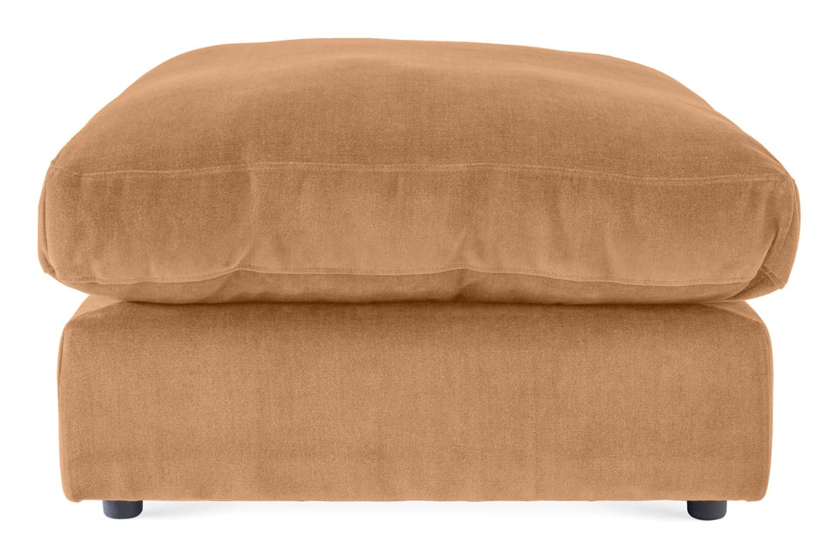 Corah Footstool | Fabric | Colour Options-7