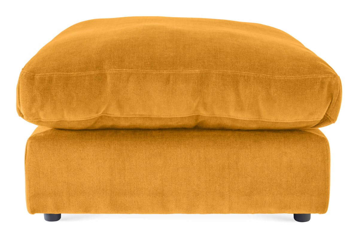 Corah Footstool | Fabric | Colour Options-12