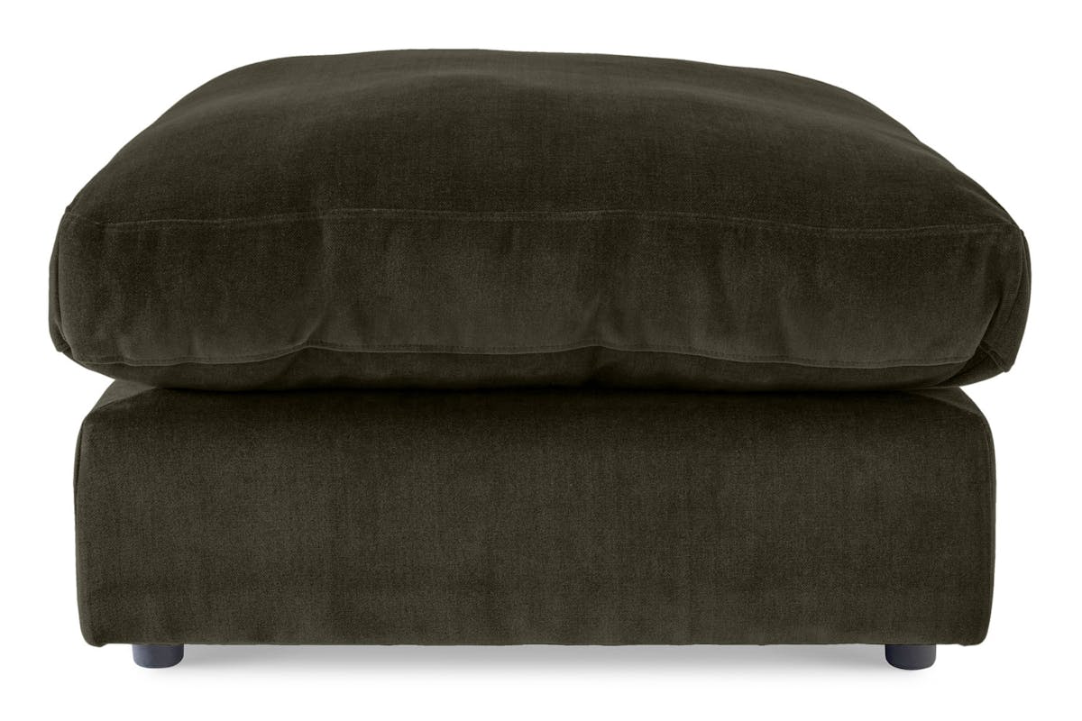 Corah Footstool | Fabric | Colour Options-1