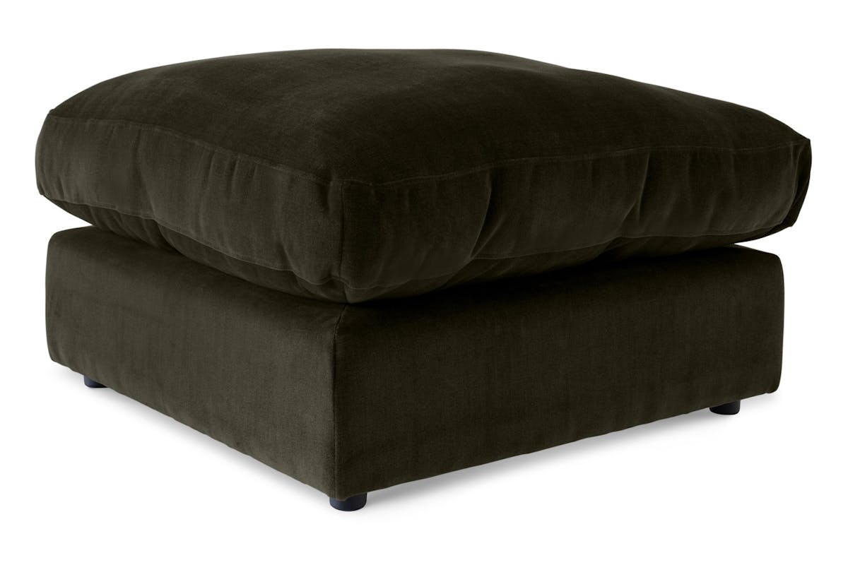 Corah Footstool | Fabric | Colour Options-4