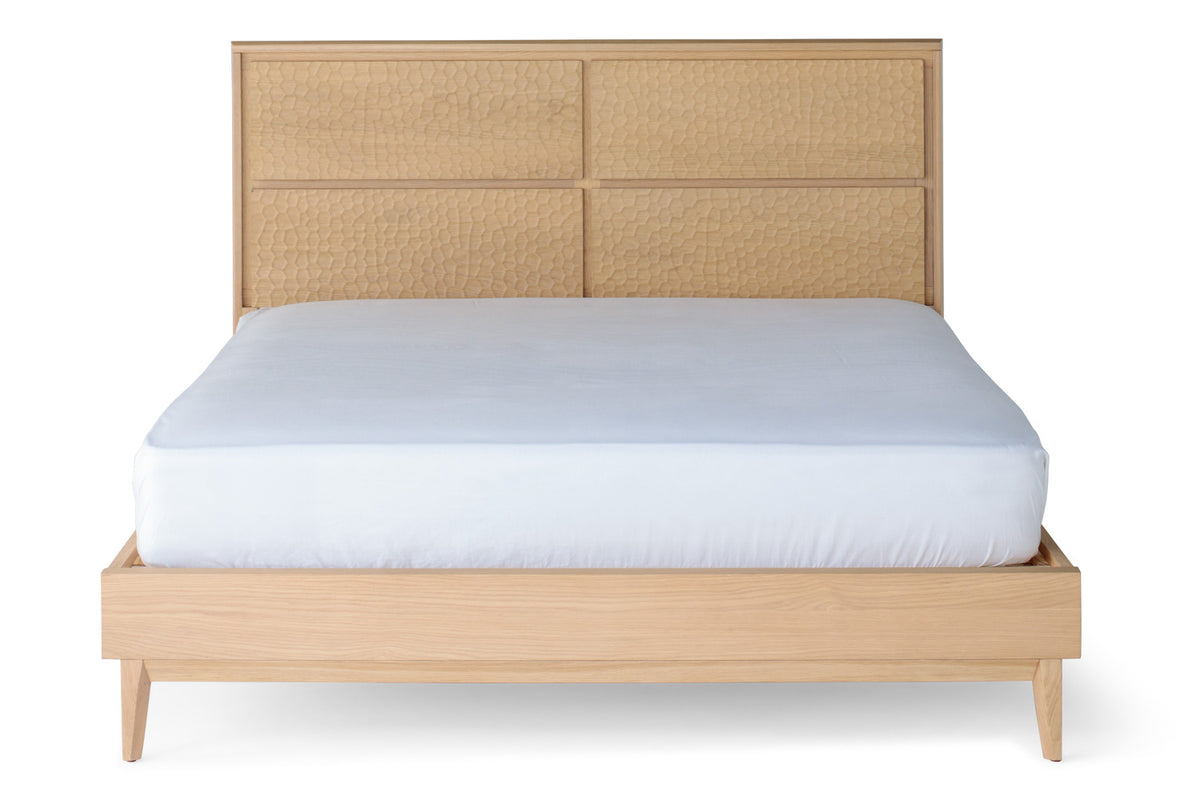 Cove Bed Frame | King | 5ft | Oak Effect-2