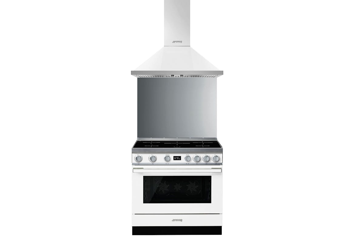 Smeg 90cm Portofino Aesthetic Electric Induction Cooker | CPF9IPWH | White-2