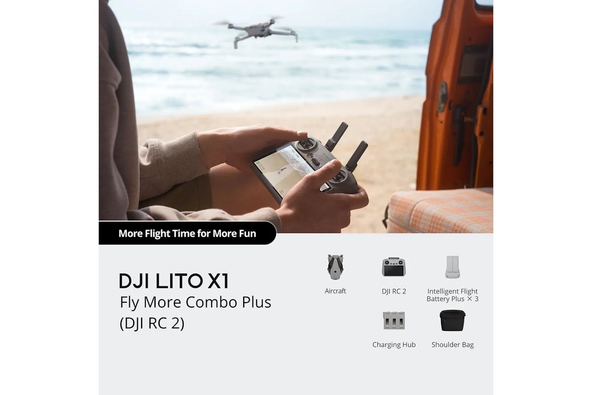 DJI Lito X1 Fly More Combo Plus (DJI RC 2)-3