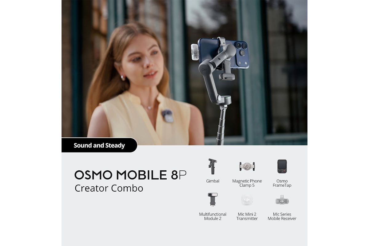 DJI Osmo Mobile 8P Gimbal Creator Combo-7