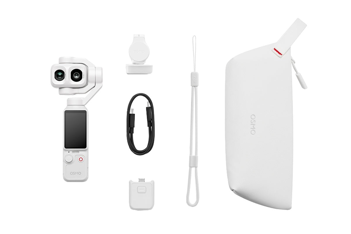 DJI Osmo Pocket 4P Standard Combo | White-4