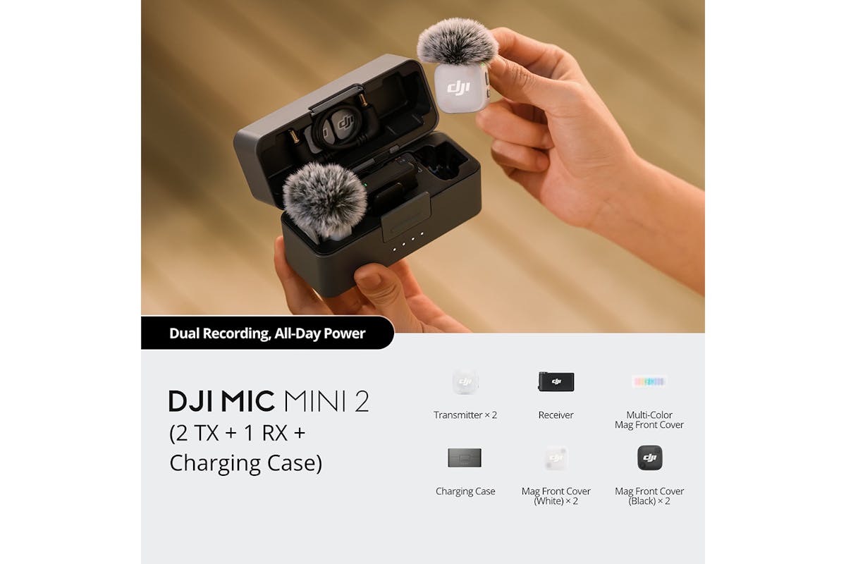 DJI Mic Mini 2 ( 2TX + 1RX + Charging Case)-3
